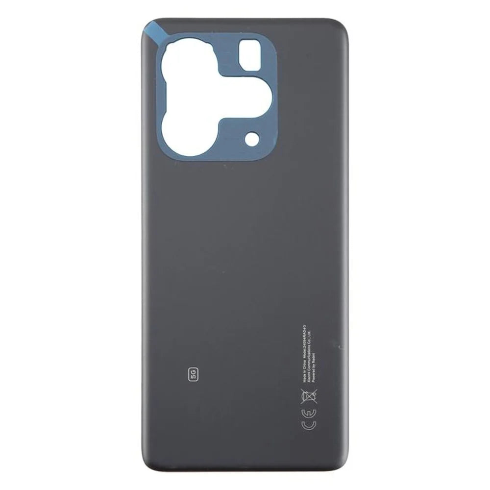 For Xiaomi Redmi Note 14 5G OEM Battery Door Cover Replacement Part - Black - 2