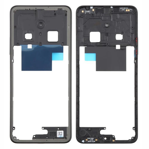 For Xiaomi Redmi 14C 4G OEM Middle Housing Plate Frame Part (Without Logo) - Black - 1