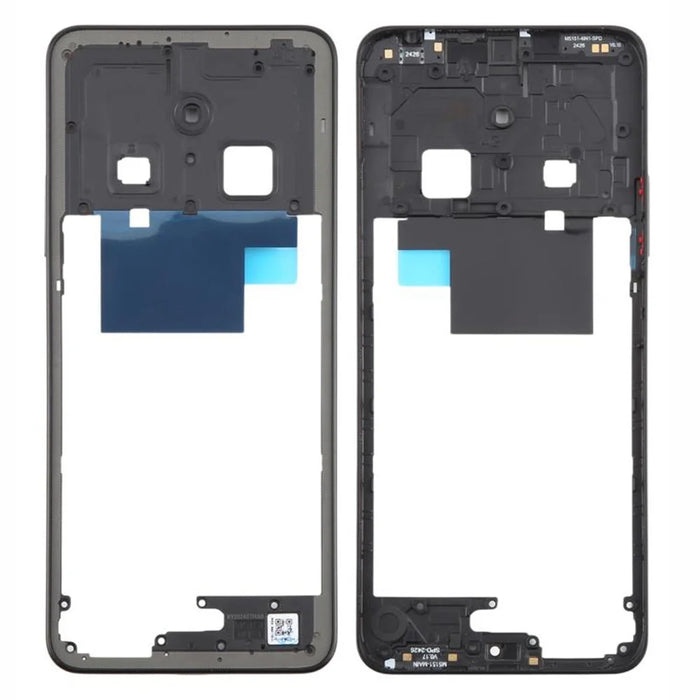 For Xiaomi Redmi 14C 4G OEM Middle Housing Plate Frame Part (Without Logo) - Black - 1