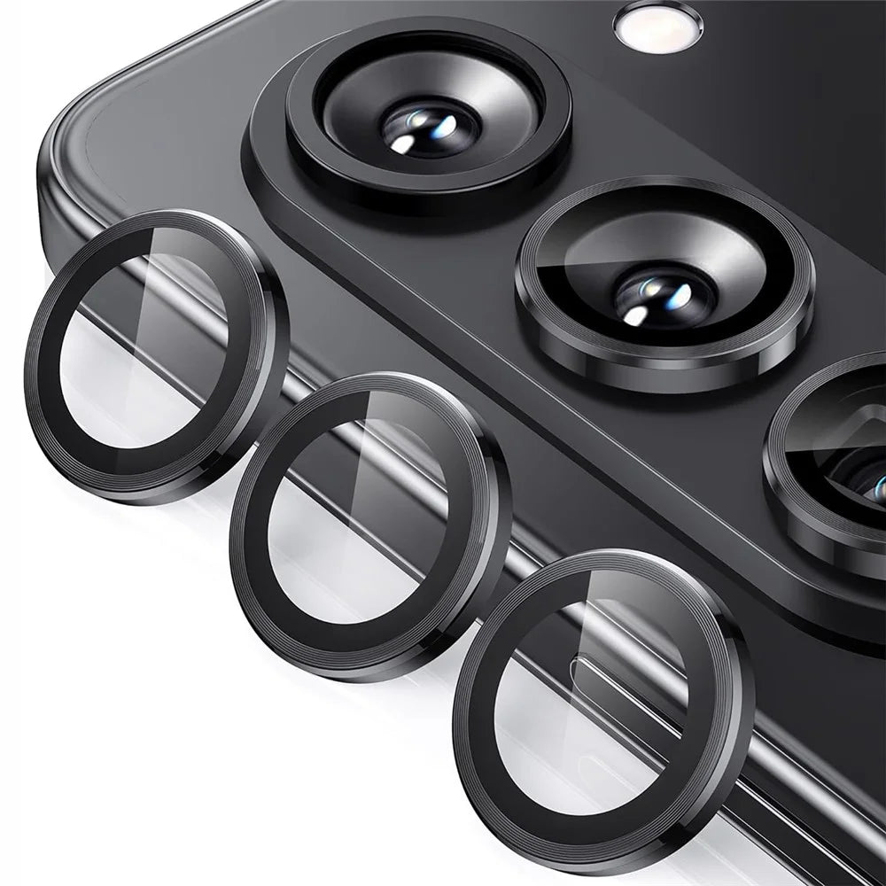 ENKAY HAT PRINCE For Samsung Galaxy Z Fold7 5G Camera Lens Protector  Metal Ring Lens Film - Black - 1