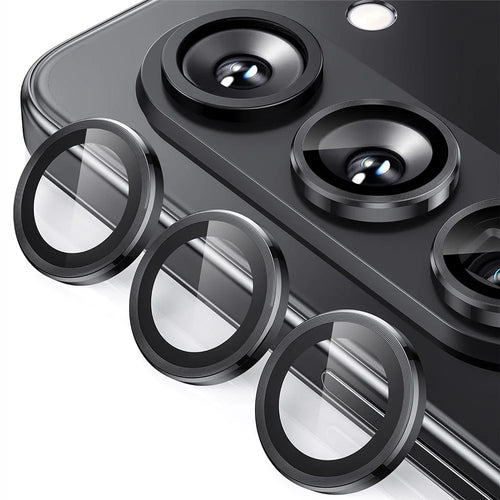 ENKAY HAT PRINCE For Samsung Galaxy Z Fold7 5G Camera Lens Protector  Metal Ring Lens Film - Black - 1