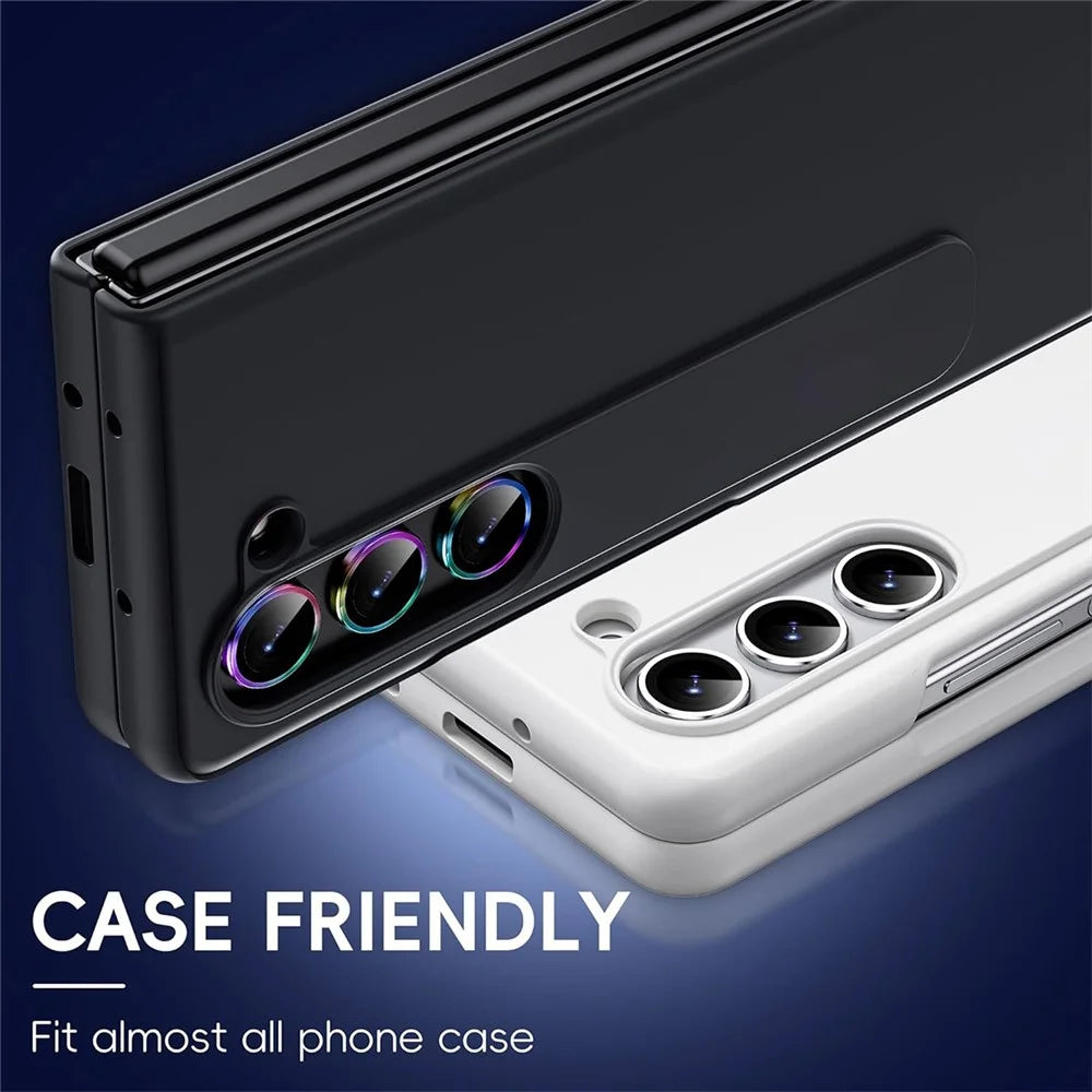 ENKAY HAT PRINCE For Samsung Galaxy Z Fold7 5G Camera Lens Protector  Metal Ring Lens Film - Black - 5