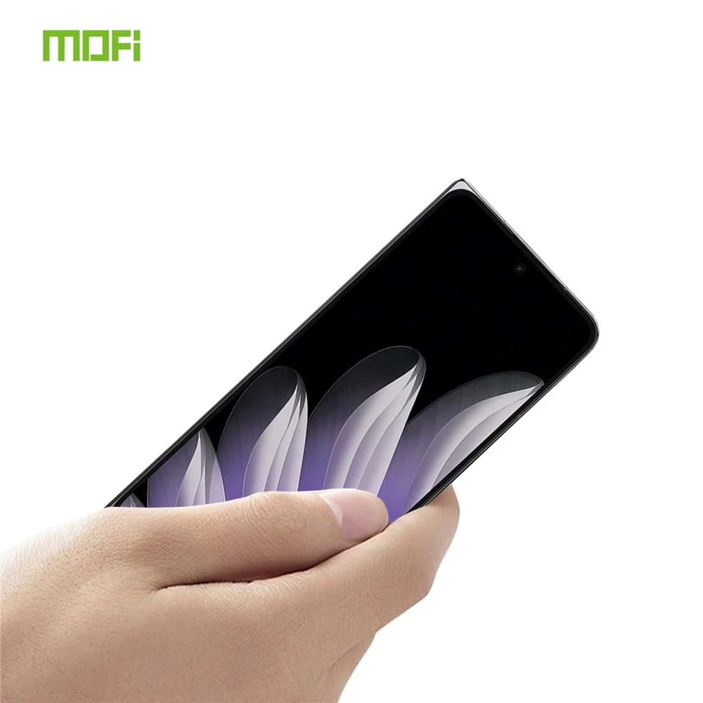 MOFI For Oppo Find N5 5G Screen Protector  9H Full Glue Full Coverage High Aluminum-Silicon Glass Film - Black - 2