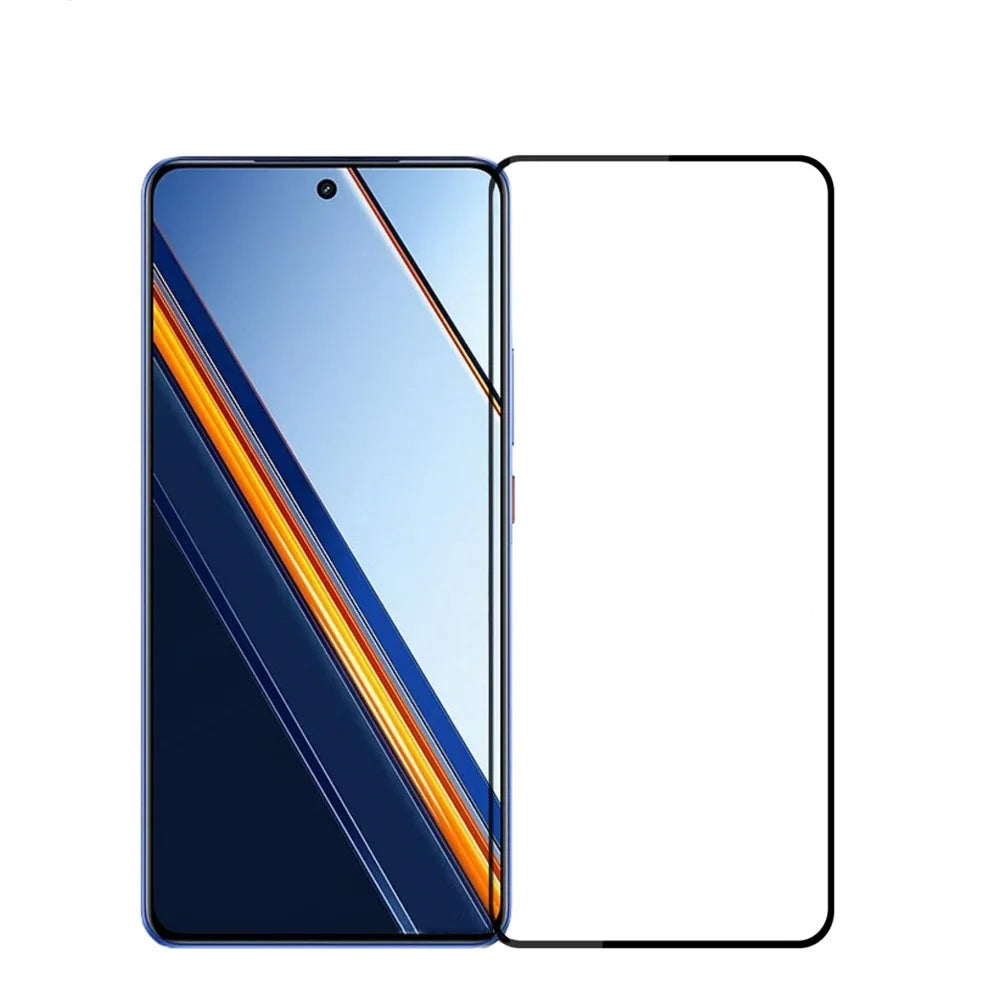 MOFI For Realme Neo7 SE 5G Screen Protector  9H Full Glue Full Coverage High Aluminum-Silicon Glass Film - Black - 1