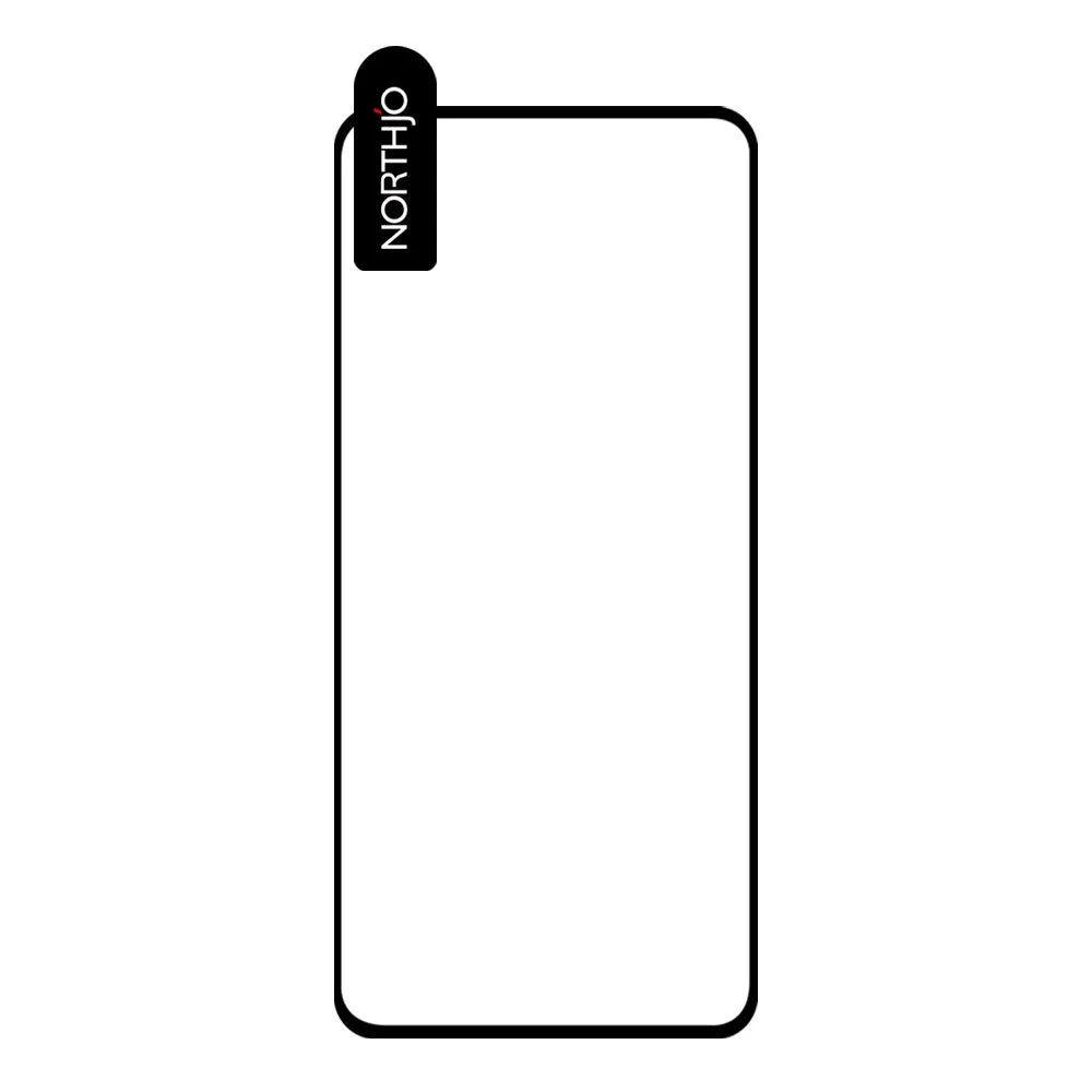 NORTHJO A+ For Motorola Moto G17 Power 4G / G17 4G / G15 4G / G15 Power 4G Screen Protector High Aluminum-Silicon Film 0.3mm 2.5D - Black - 3