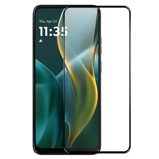 NORTHJO A+ For Motorola Moto G (2025) 5G Screen Protector High Aluminum-Silicon Film 0.3mm 2.5D - Black - 1