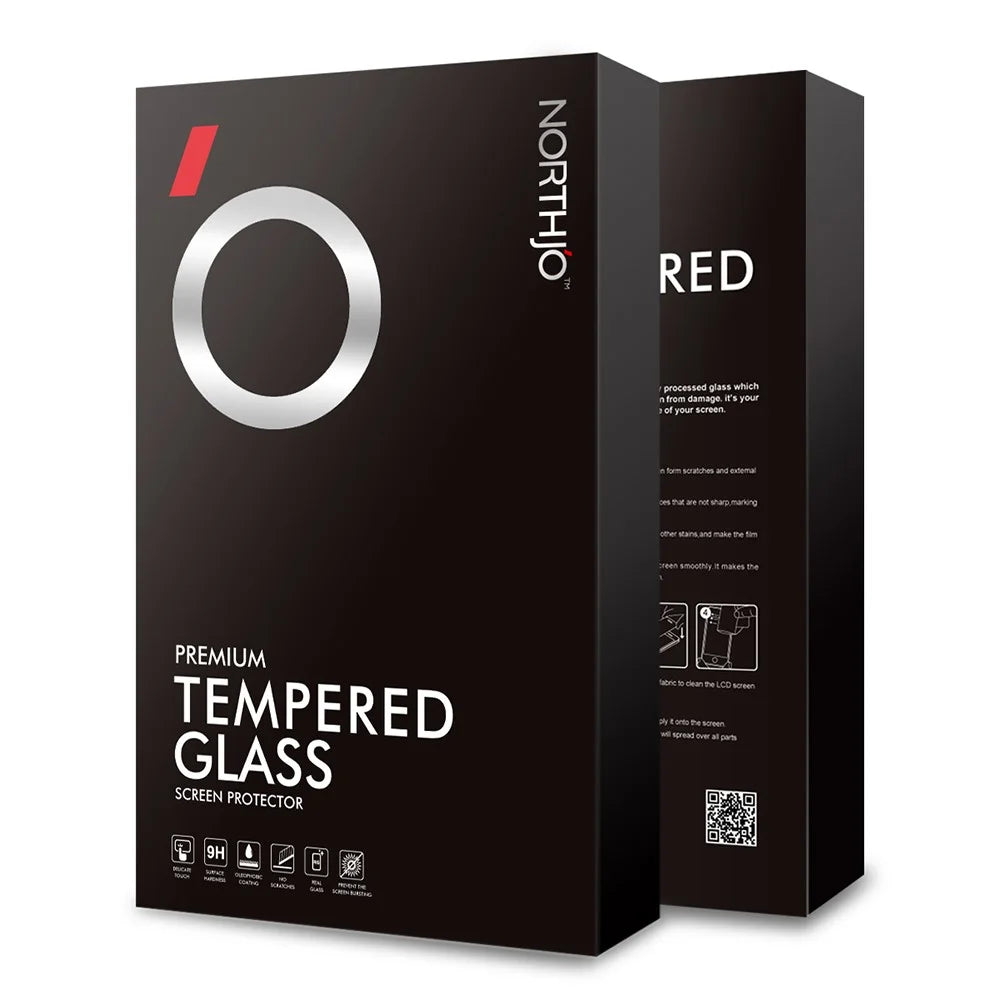 NORTHJO A+ For Motorola Moto G (2025) 5G Screen Protector High Aluminum-Silicon Film 0.3mm 2.5D - Black - 4