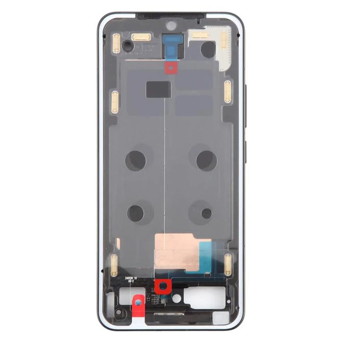 For Xiaomi 15 Middle Plate Frame (A-Side) Repair Part (Without Logo) - Black - 3