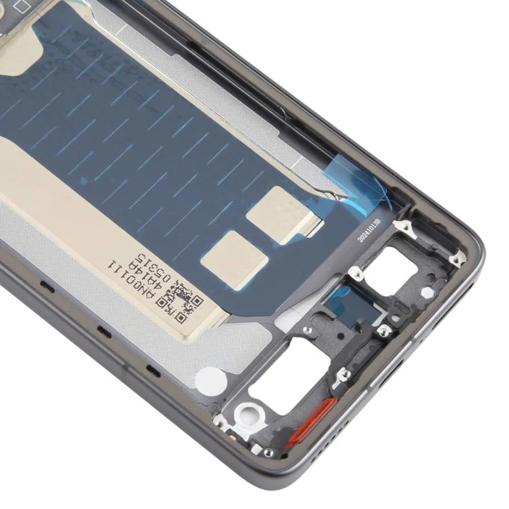 For Xiaomi Redmi K80 5G Middle Plate Frame (A-Side) Repair Part (Without Logo) - Black - 4