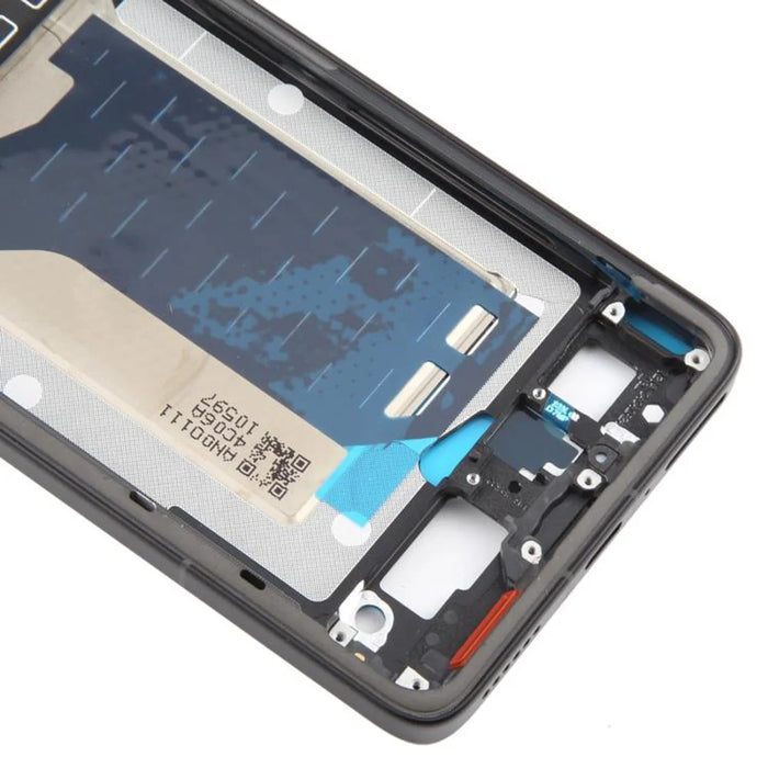 For Xiaomi Redmi K80 Pro 5G Middle Plate Frame (A-Side) Repair Part (Without Logo) - Black - 4