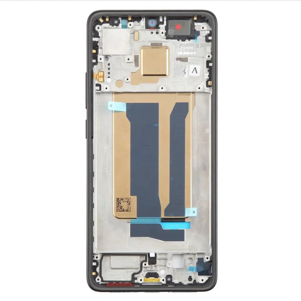 For Xiaomi Redmi Turbo 4 5G / Poco X7 Pro 5G Middle Plate Frame (A-Side) Repair Part (Without Logo) - Black - 2