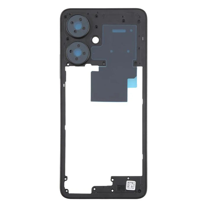 For Xiaomi Redmi 13C 5G OEM Middle Housing Plate Frame Part (Without Logo) - Black - 2