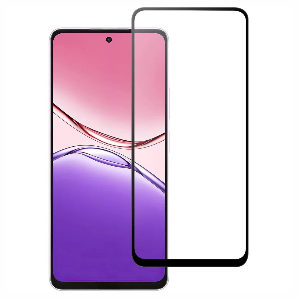 For Oppo A5 Pro 4G (Global) / 5G (Global) / A5 Energy 5G (China) AGC Tempered Glass with Black Edge Full Glue Full Coverage Screen Protector - 1
