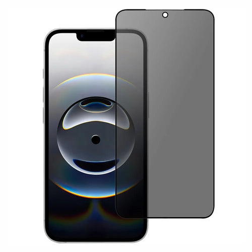 For iPhone 17e / 16e Tempered Glass Screen Protector 2.5D Arc Edge Anti-Spy Film - 1
