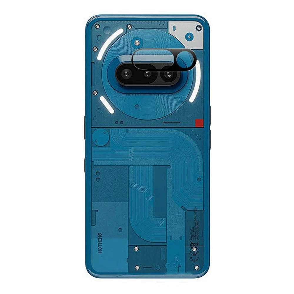 RURIHAI For Nothing Phone (3a) Camera Lens Protector High Aluminium Silicon Glass Silk Printing Lens Film - 1