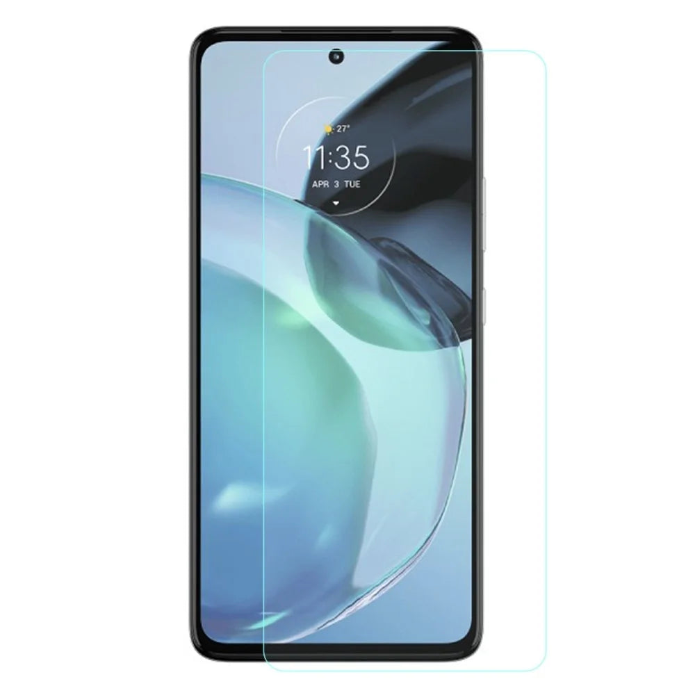 For Motorola Moto G72 4G Tempered Glass Screen Protector 0.3mm Arc Edge Clear Anti-Scratch Anti-Bubble Film - 1