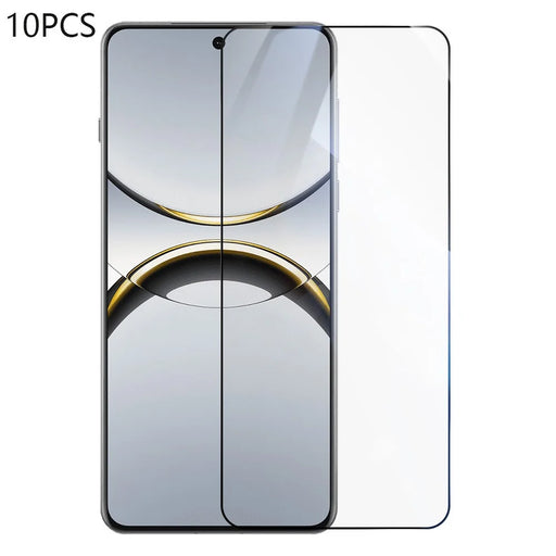 RURIHAI 10Pcs For Oppo Find X8s 5G High Aluminium-Silicon Glass Film 0.26mm 2.5D Screen Protector - 1