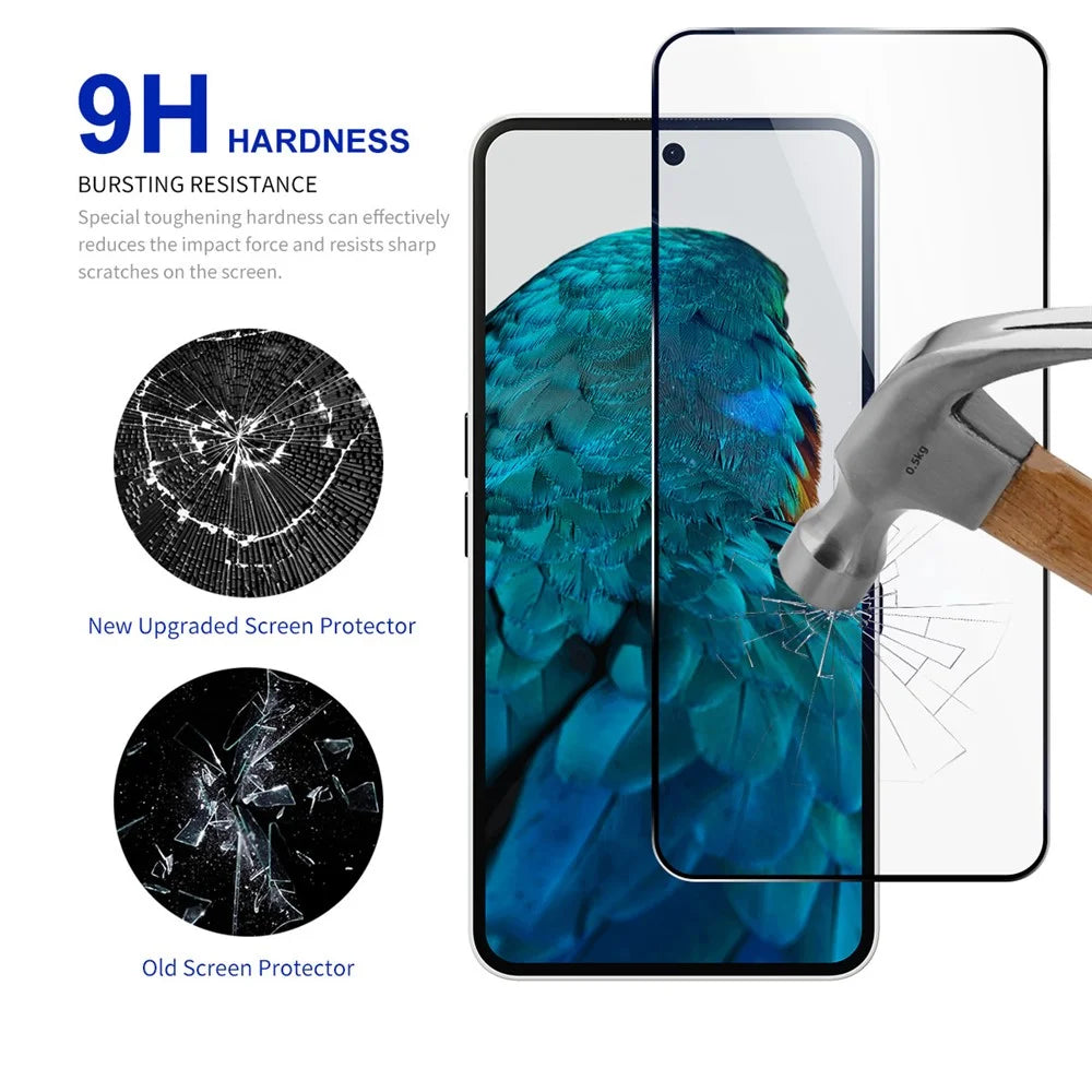 RURIHAI For Nothing Phone (3a) Pro  /  (3a) Screen Protector Secondary Hardening High Aluminium-Silicon Glass Film - 4