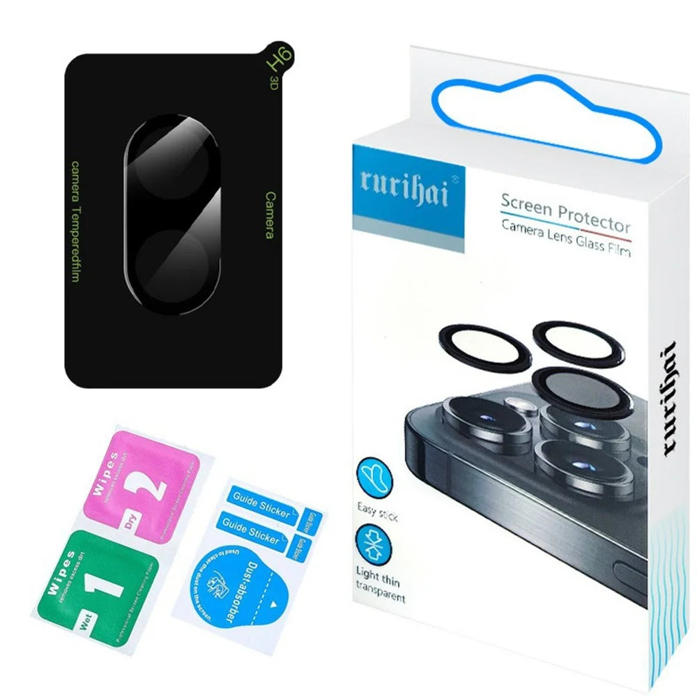 RURIHAI For Samsung Galaxy Z Flip7 5G Camera Lens Protector High Aluminium Silicon Glass Silk Printing Lens Film - 5