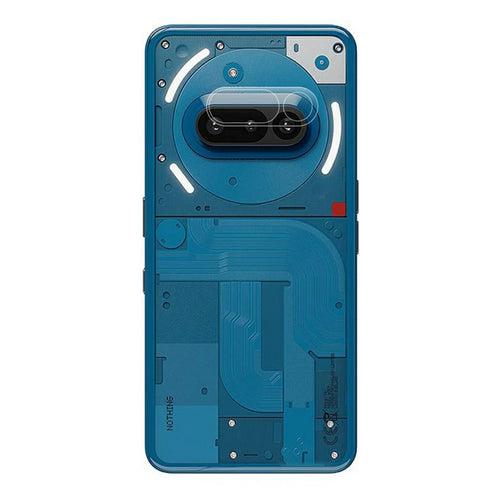 RURIHAI For Nothing Phone (3a) Camera Lens Protector 3D Clear High Aluminum-Silicon Glass Lens Film - 1