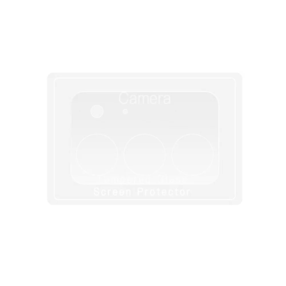 RURIHAI For Realme C75x  /  14x 5G Camera Lens Protector 3D Clear High Aluminum-Silicon Glass Lens Film - 3
