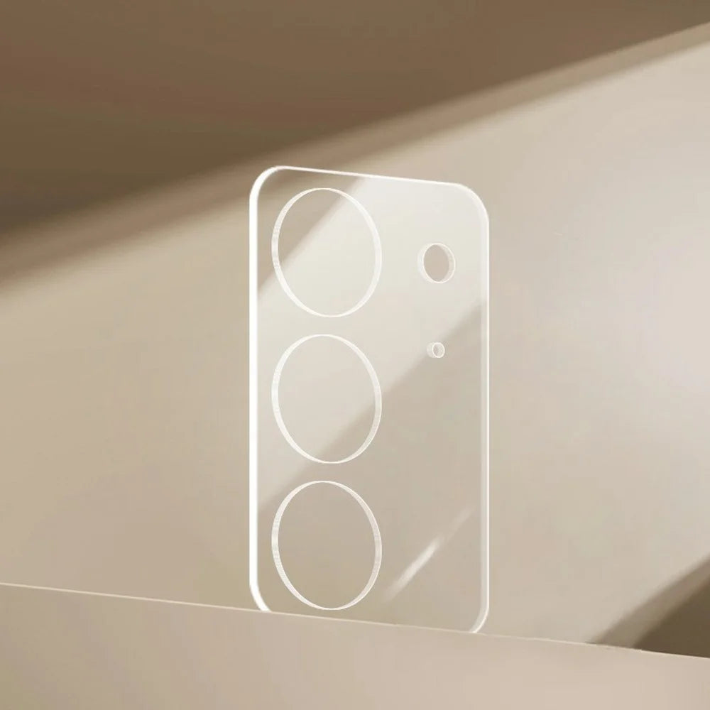 RURIHAI For Realme C75x  /  14x 5G Camera Lens Protector 3D Clear High Aluminum-Silicon Glass Lens Film - 4