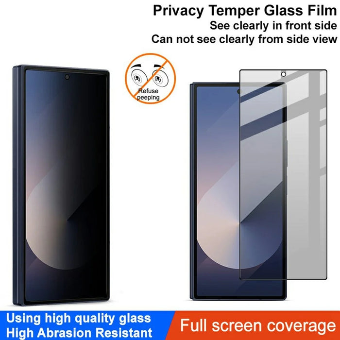 IMAK For Samsung Galaxy Z Fold8 Ultra / Z Fold7 5G Anti Peep Tempered Glass Screen Protector Full Coverage - 3