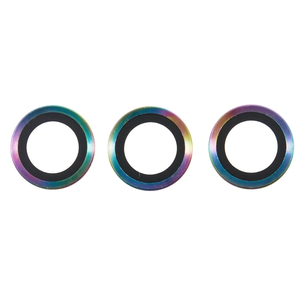 For Samsung Galaxy S25+ Camera Lens Protector AR High Transparency Metal Ring Tempered Glass Lens Film - Multi-Color - 2