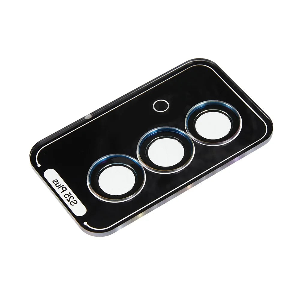 For Samsung Galaxy S25+ Camera Lens Protector AR High Transparency Metal Ring Tempered Glass Lens Film - Multi-Color - 5