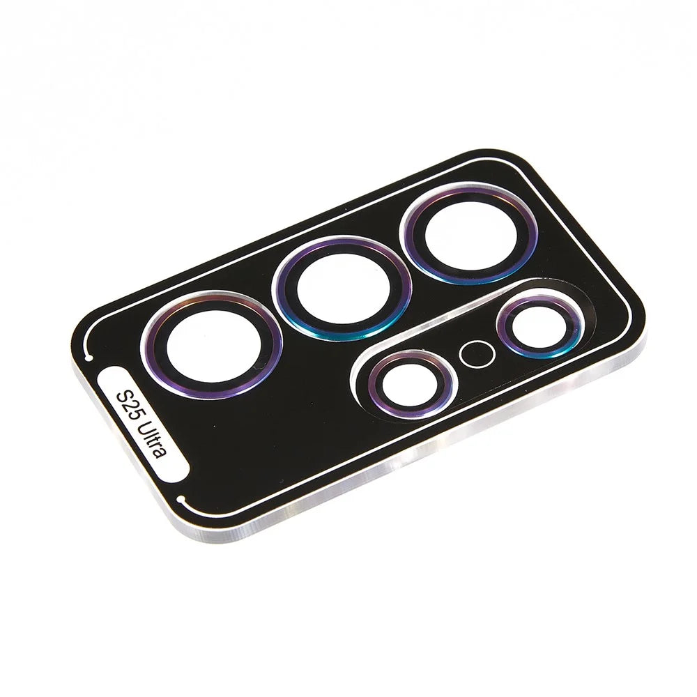 For Samsung Galaxy S25 Ultra Camera Lens Protector AR High Transparency Metal Ring Tempered Glass Lens Film - Multi-Color - 4