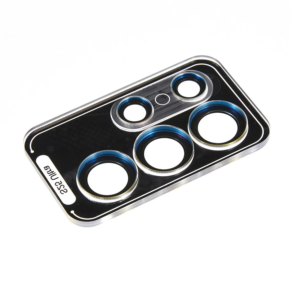 For Samsung Galaxy S25 Ultra Camera Lens Protector AR High Transparency Metal Ring Tempered Glass Lens Film - Multi-Color - 5