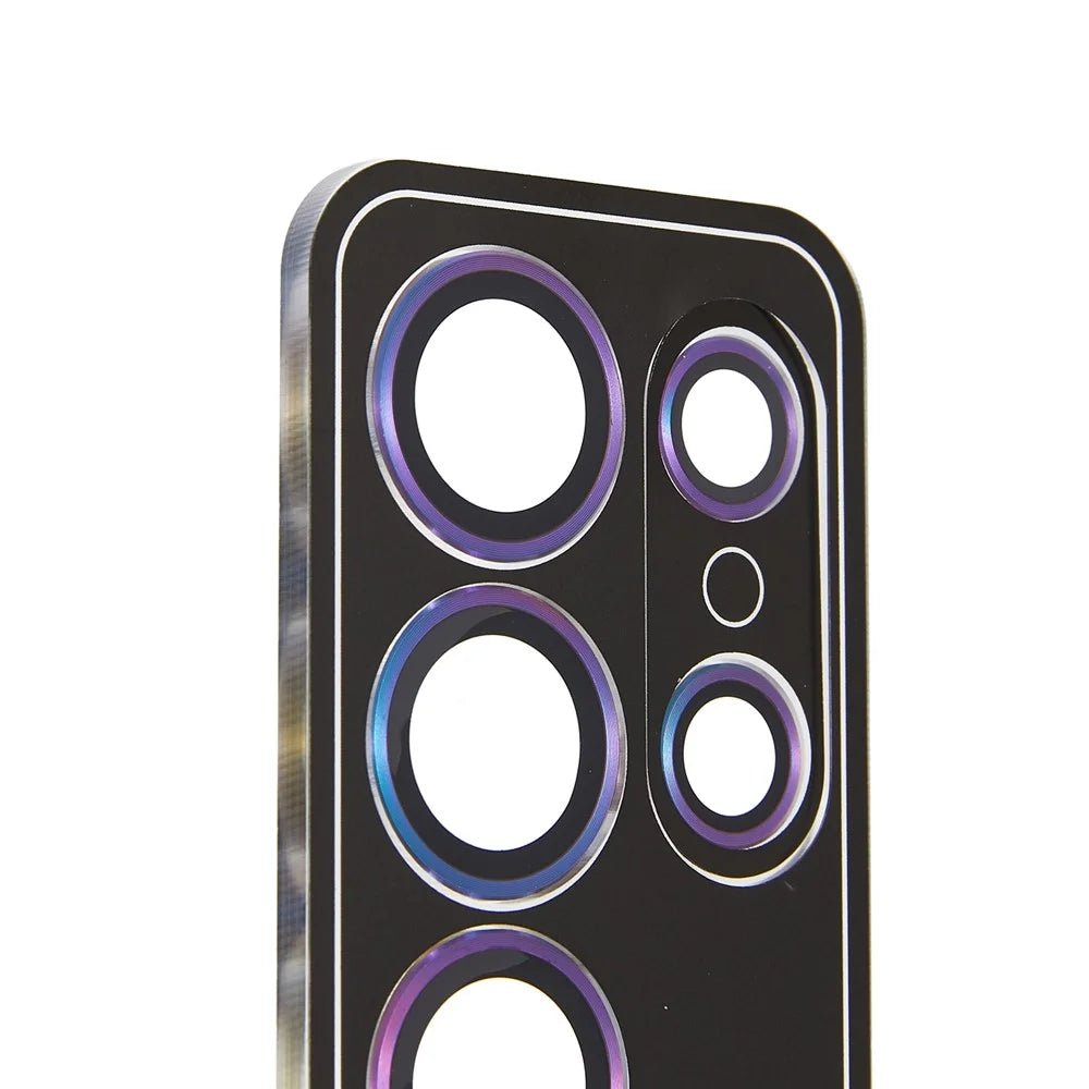 For Samsung Galaxy S25 Ultra Camera Lens Protector AR High Transparency Metal Ring Tempered Glass Lens Film - Multi-Color - 6