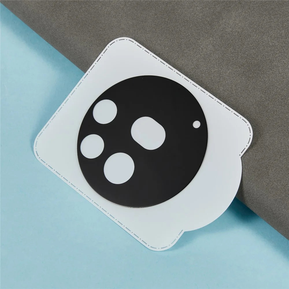 2Pcs For Nothing Phone (3a) Pro Camera Lens Protector 2.5D Arc Edge Silk Printing Tempered Glass Rear Lens Film - 5