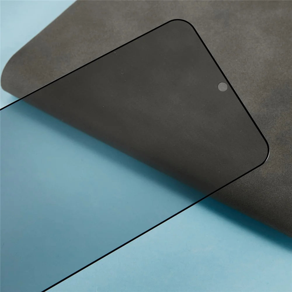 For Samsung Galaxy S25 Edge Anti-Spy Screen Protector Silk Printing High Aluminium-Silicon Glass Film - 4