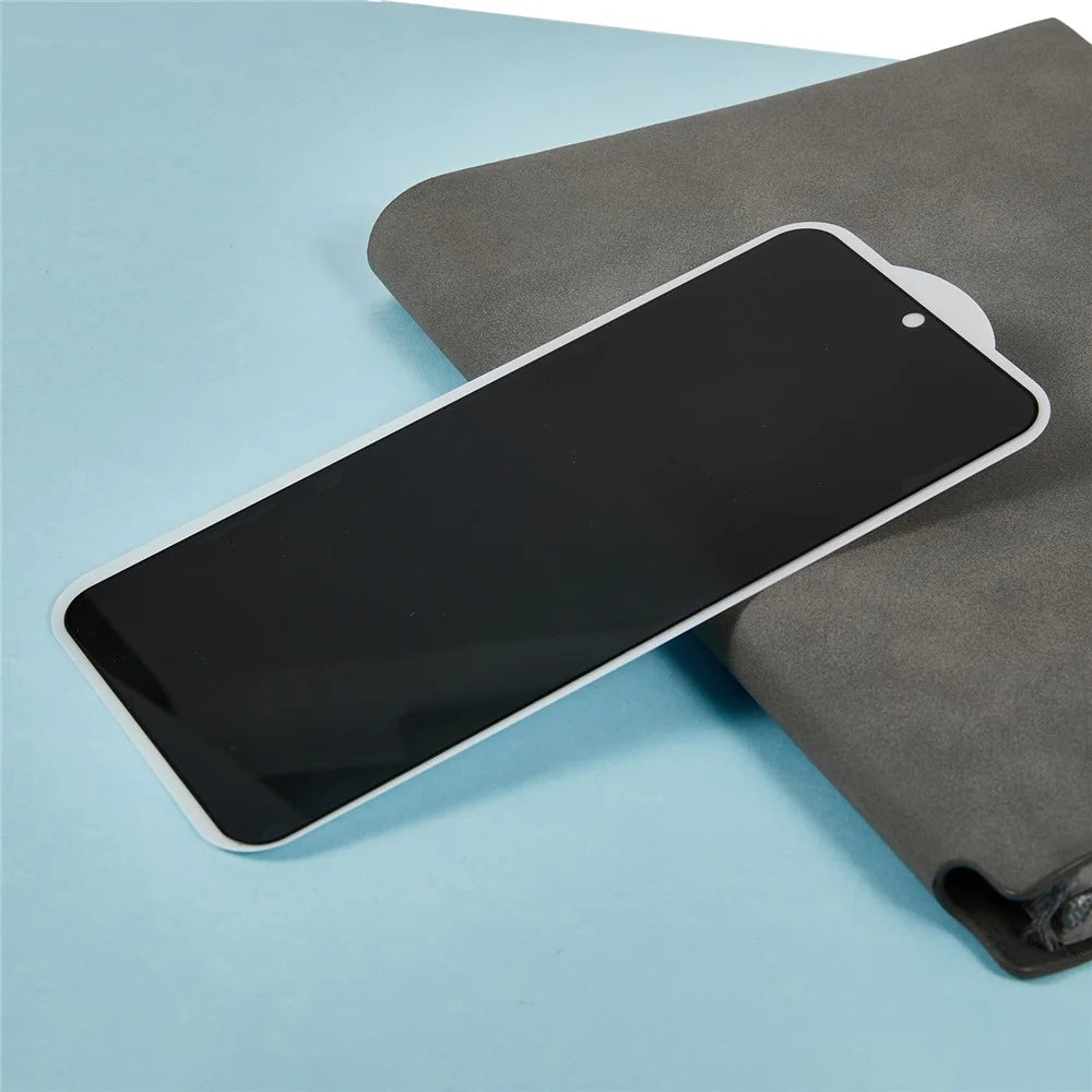 For Samsung Galaxy S25 Edge Anti-Spy Screen Protector Silk Printing High Aluminium-Silicon Glass Film - 6