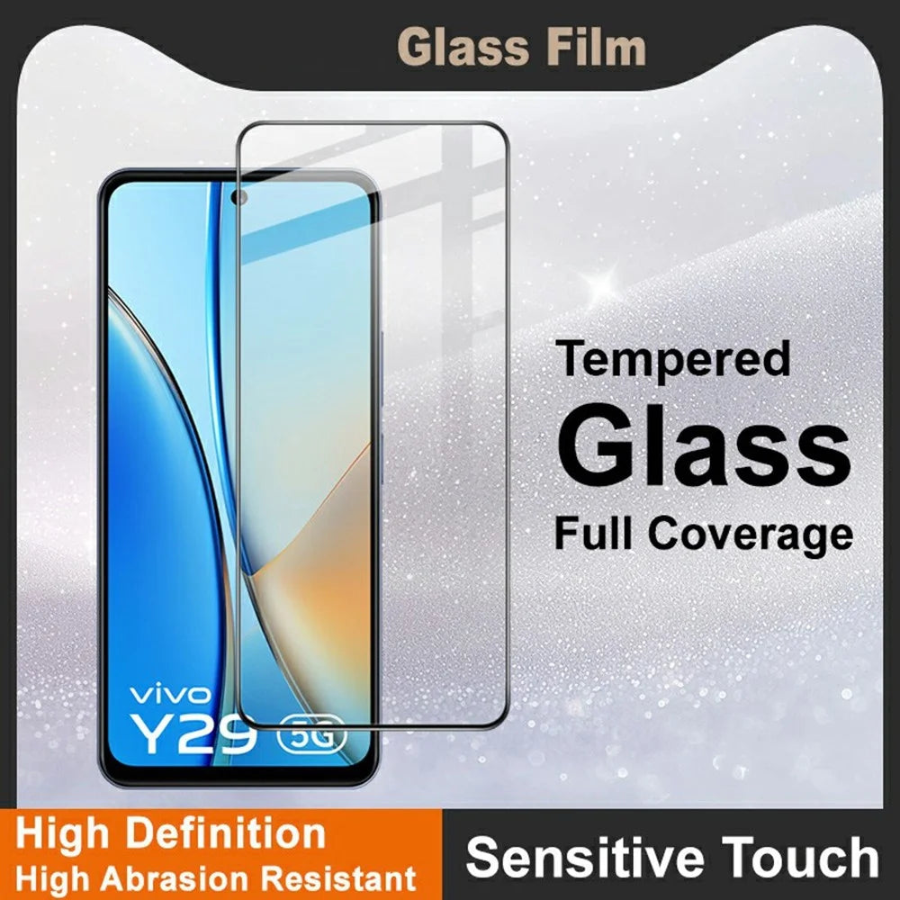 IMAK Pro+ Series For vivo Y29 5G / Y19s 4G Tempered Glass Full Screen Protector Sensitive Touch Film - 3