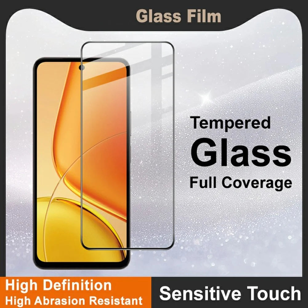 IMAK Pro+ Series For vivo Y300t 5G / Y29 4G / T4x 5G Tempered Glass Full Screen Protector Sensitive Touch Film - 3