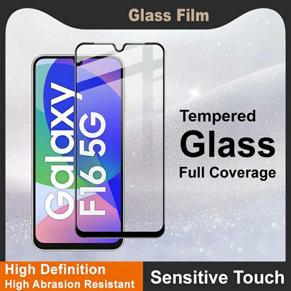 IMAK Pro+ Series For Samsung Galaxy F16 5G / M16 5G Tempered Glass Full Screen Protector Sensitive Touch Film - 3