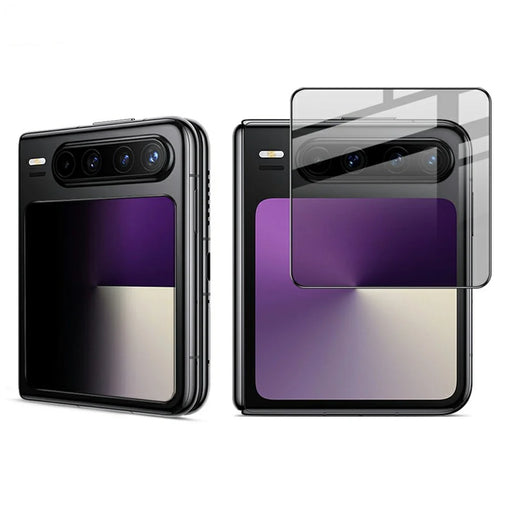 IMAK For Huawei Pura X Anti Spy Rear Screen Protector Tempered Glass Full Cover Film - 1