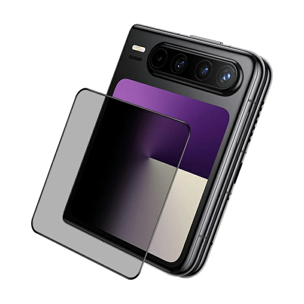 IMAK For Huawei Pura X Anti Spy Rear Screen Protector Tempered Glass Full Cover Film - 4