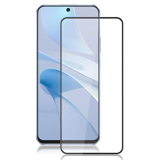 MOCOLO For Huawei nova 13i 4G / 12i 4G Screen Protector Anti-Shatter Silk Printing Tempered Glass Film - Black - 1