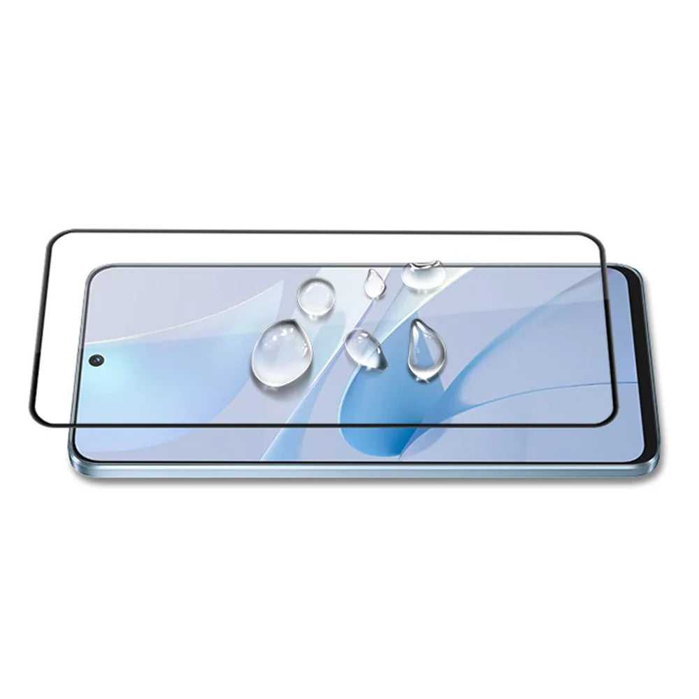 MOCOLO For Huawei nova 13i 4G / 12i 4G Screen Protector Anti-Shatter Silk Printing Tempered Glass Film - Black - 4