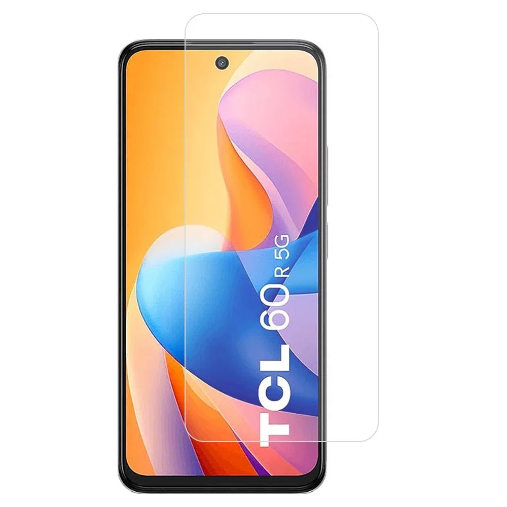 For TCL 60R 5G Screen Protector 0.3mm Arc Edge Ultra Clear Tempered Glass Film - 1