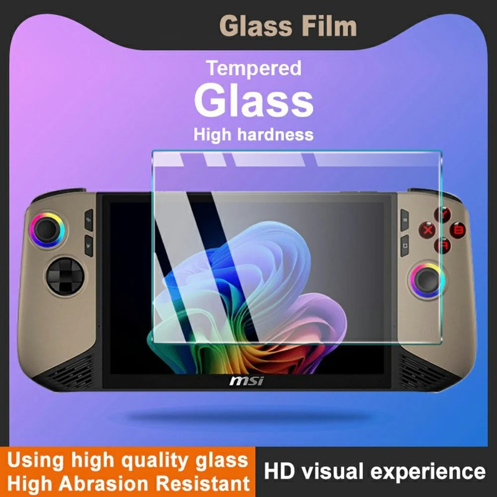 IMAK H Series For MSI Claw 8 AI+ Tempered Glass Screen Protector Shatter-Proof Protection - 3
