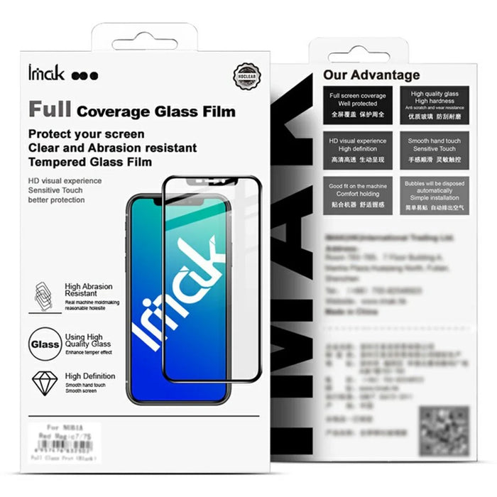 IMAK Pro+ Series For Oppo Find X8s 5G Tempered Glass Full Screen Protector Sensitive Touch Film - 6