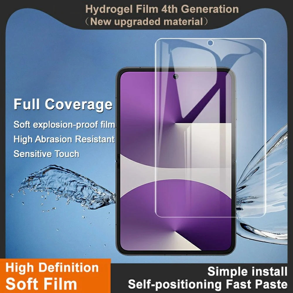 IMAK Hydrogel Film 4th Gen For Huawei Pura X Full Screen Protector Ultra Clear Soft TPU Film - 3