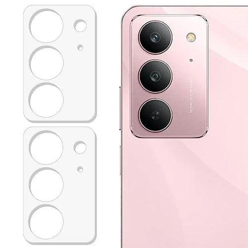 2Pcs For Realme C75x Camera Lens Protector 3D Arc Edge Anti-Scratch Tempered Glass Lens Film - 1