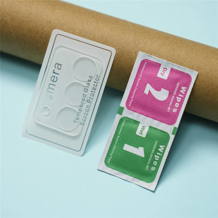 2Pcs For Realme C75x Camera Lens Protector 3D Arc Edge Anti-Scratch Tempered Glass Lens Film - 5