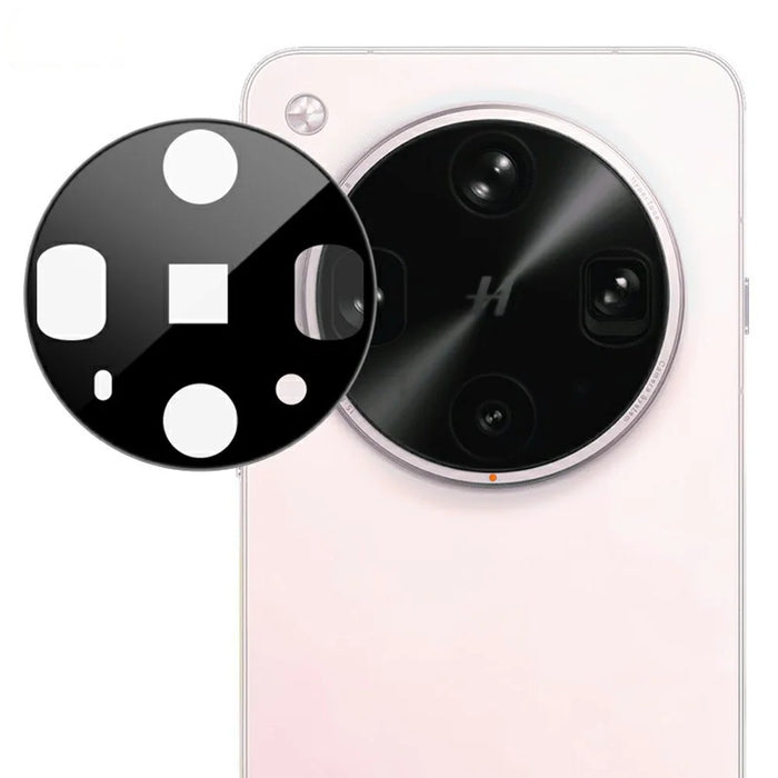 IMAK For Oppo Find X8 Ultra 5G Tempered Glass Camera Lens Protector with Self Positioning Frame (Black Version) - 7
