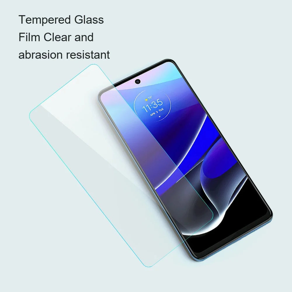 AMORUS For Motorola Edge 60 Stylus 5G Front Screen Protector 2.5D Arc Edge 9H High Aluminum-Silicon Glass Film - 6